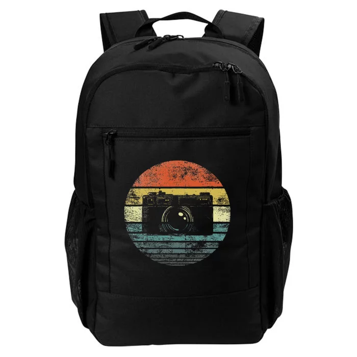 Retro Vintage Camera Photography Lover Photographer Gift Daily Commute Backpack