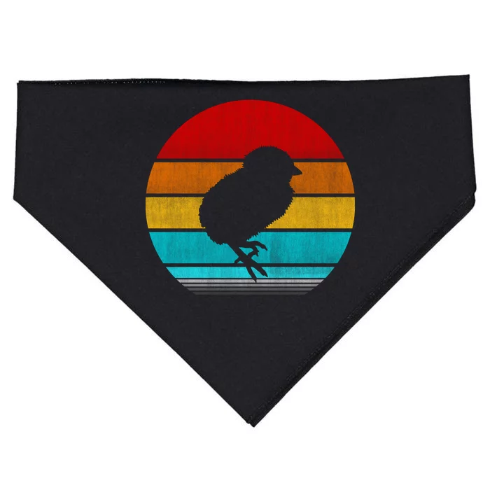 Retro Vintage Chick USA-Made Doggie Bandana