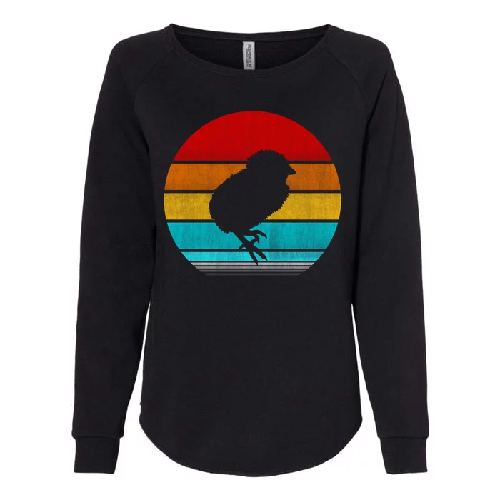 Retro Vintage Chick Womens California Wash Sweatshirt