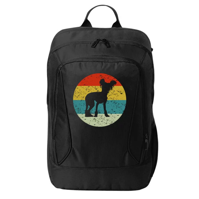 Retro Vintage Chinese Crested City Backpack