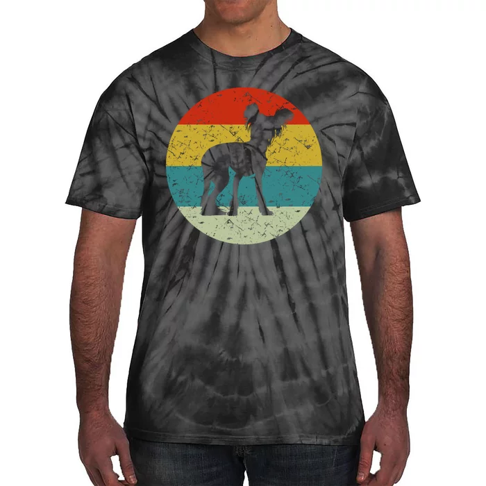 Retro Vintage Chinese Crested Tie-Dye T-Shirt