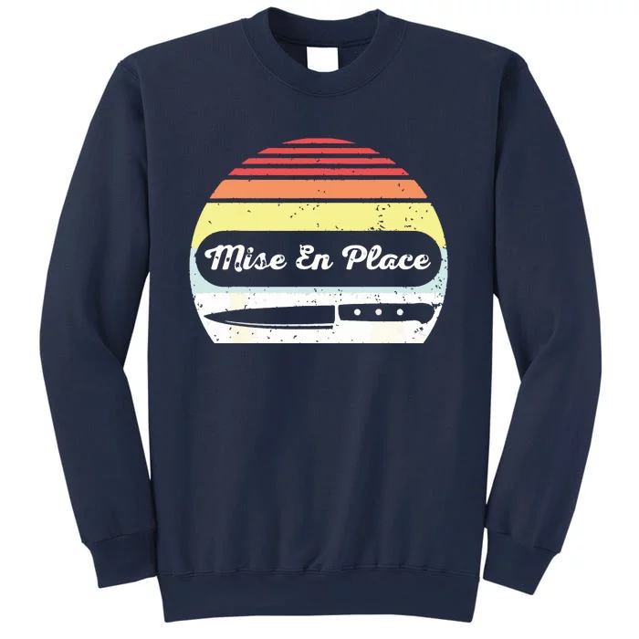 Retro Vintage Chef Mise En Place Sweatshirt