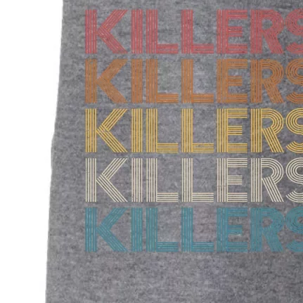 Retro Vintage Colors Killers Logo Doggie 3-End Fleece Hoodie