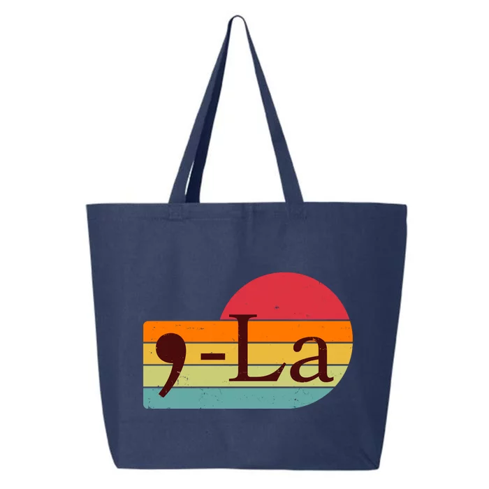 Retro Vintage Comma La Kamala Harris 2024 25L Jumbo Tote