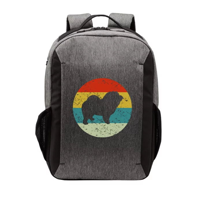 Retro Vintage Chow Chow Vector Backpack