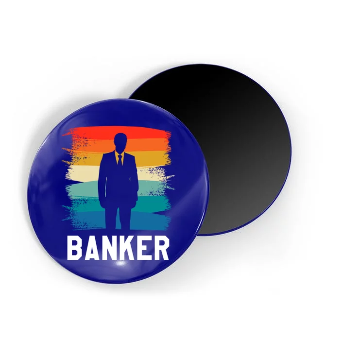 Retro Vintage Classic Banker Banking Gift Magnet