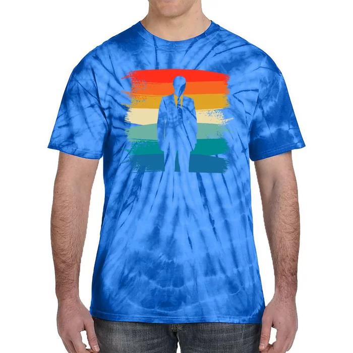 Retro Vintage Classic Banker Banking Cute Gift Tie-Dye T-Shirt