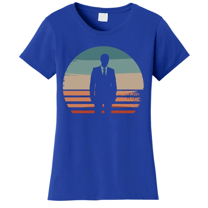 Retro Vintage Classic Banker Banking Gift Women's T-Shirt