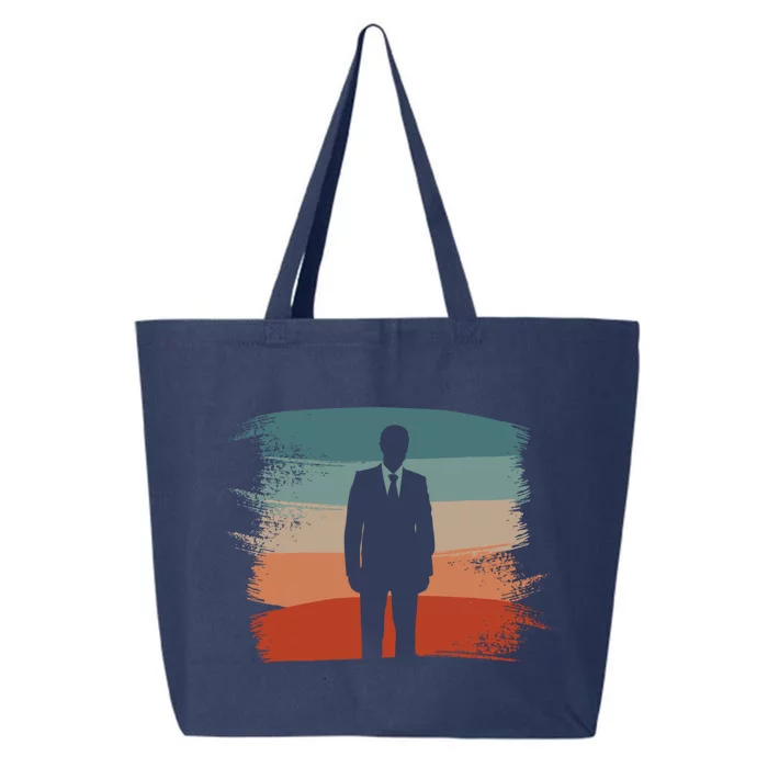 Retro Vintage Classic Banker Banking Gift 25L Jumbo Tote