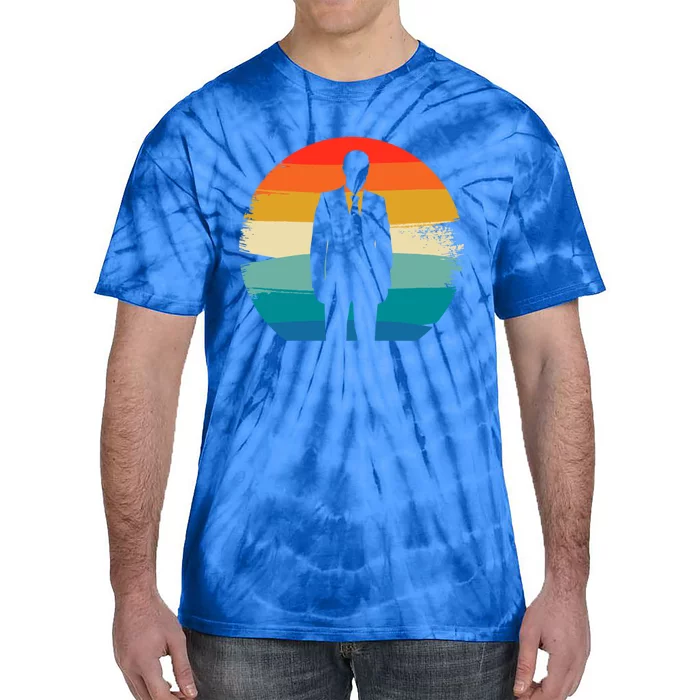 Retro Vintage Classic Banker Banking Gift Tie-Dye T-Shirt