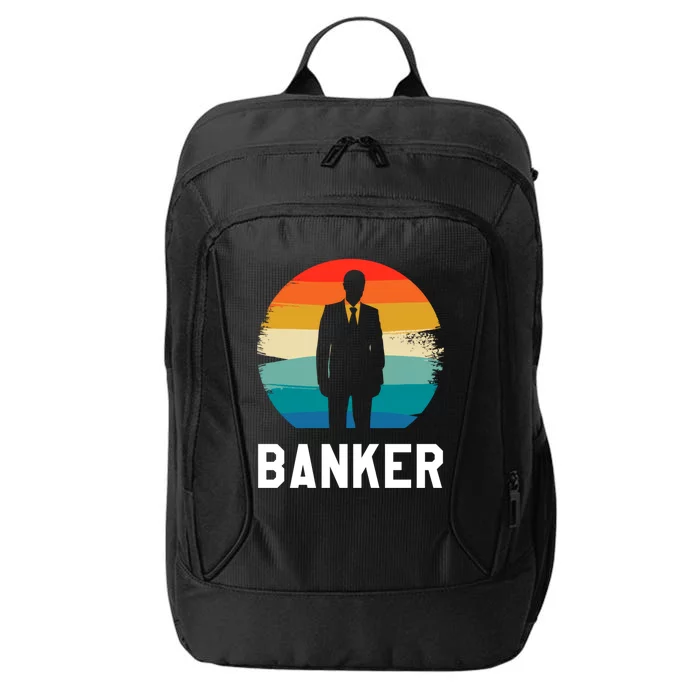 Retro Vintage Classic Banker Banking Cute Gift City Backpack