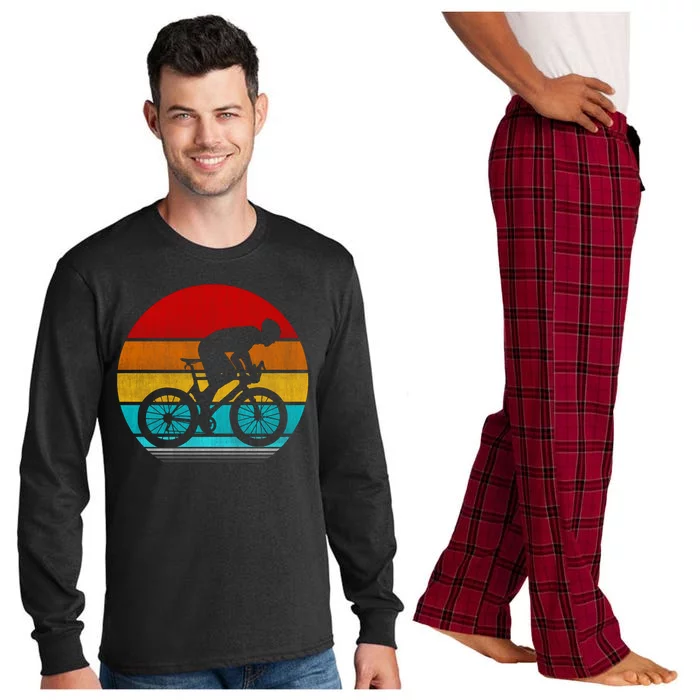 Retro Vintage Cycling Long Sleeve Pajama Set