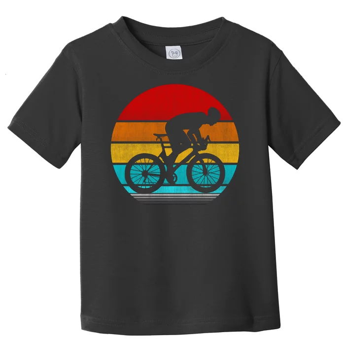 Retro Vintage Cycling Toddler T-Shirt