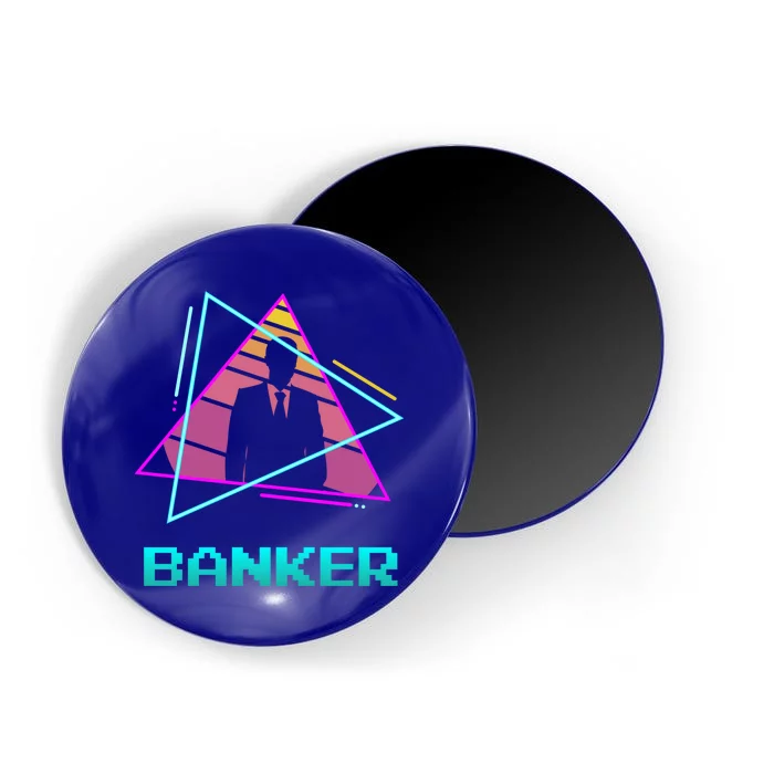 Retro Vintage Classic Banker Banking Great Gift Magnet