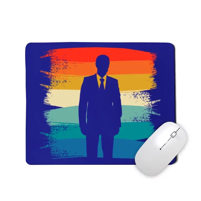 Retro Vintage Classic Banker Banking Great Gift Mousepad