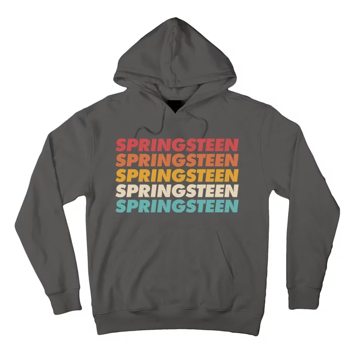 Retro Vintage Colors Rock Musician Hoodie