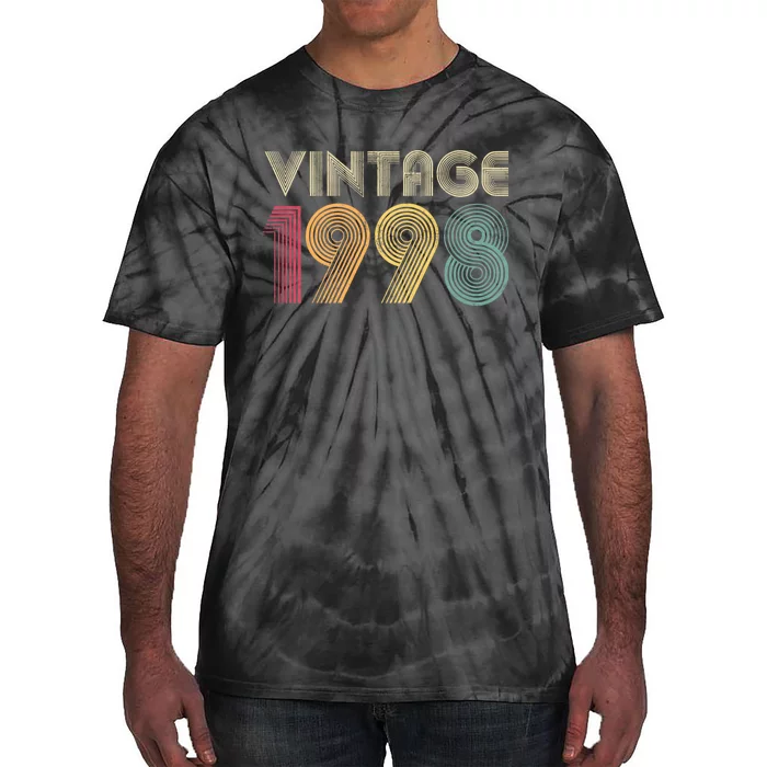 Retro Vintage Classic 1998 Birthday Gift Tie-Dye T-Shirt