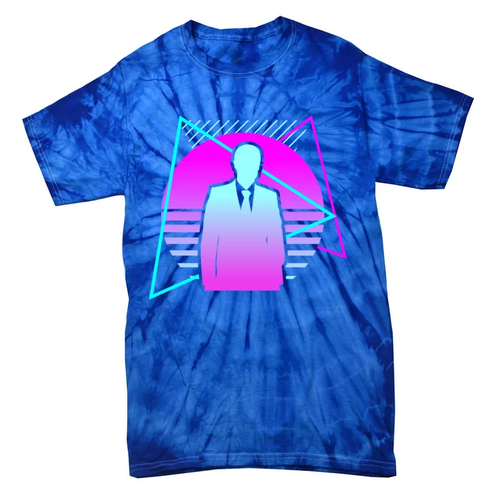 Retro Vintage Classic Banker Banking Gift Tie-Dye T-Shirt