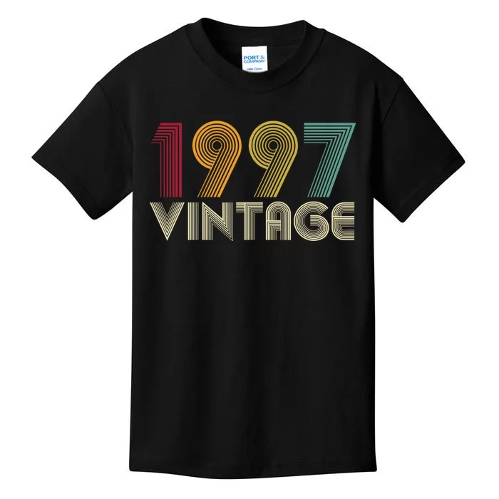 Retro Vintage Classic 1997 27th Birthday Gift 27 Years Old Kids T-Shirt