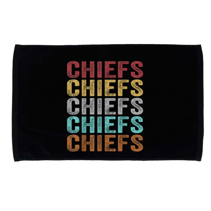 Retro Vintage Chiefs Microfiber Hand Towel