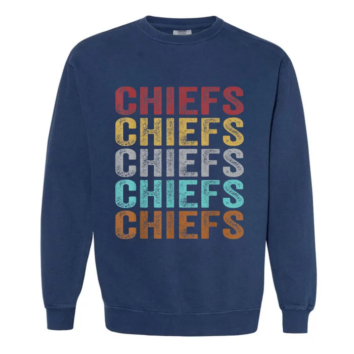 Retro Vintage Chiefs Garment-Dyed Sweatshirt