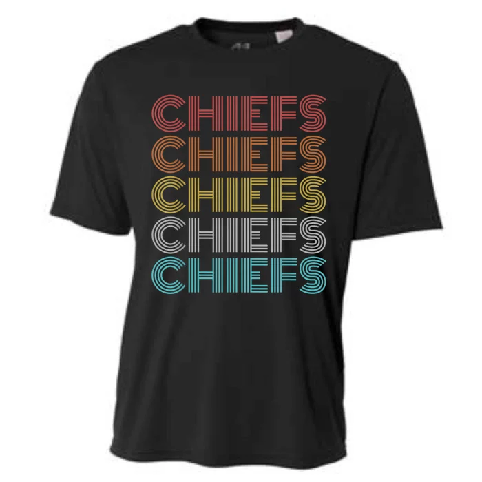 Retro Vintage Chiefs Cooling Performance Crew T-Shirt