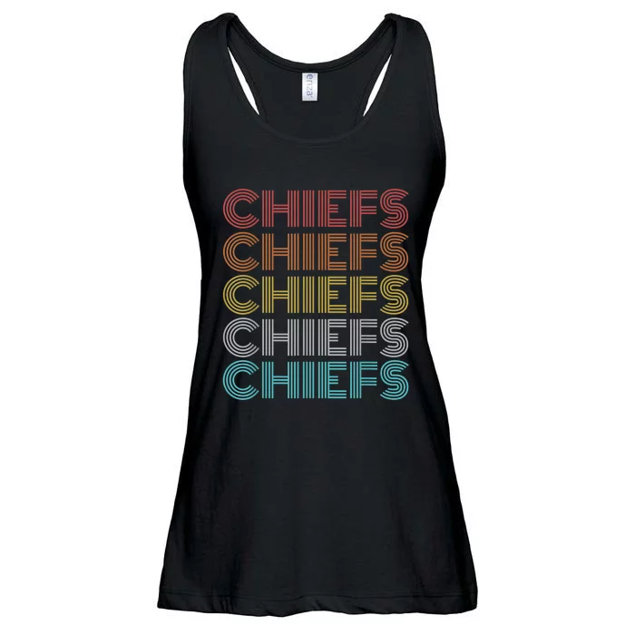 Retro Vintage Chiefs Ladies Essential Flowy Tank