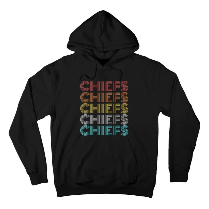 Retro Vintage Chiefs Tall Hoodie