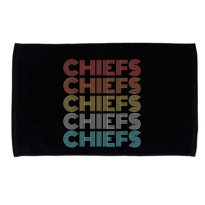 Retro Vintage Chiefs Microfiber Hand Towel