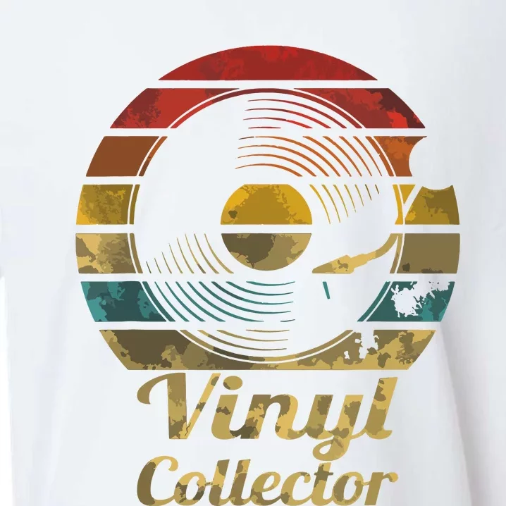 Retro Vinyl Collector Record Player Sueded Cloud Jersey T-Shirt