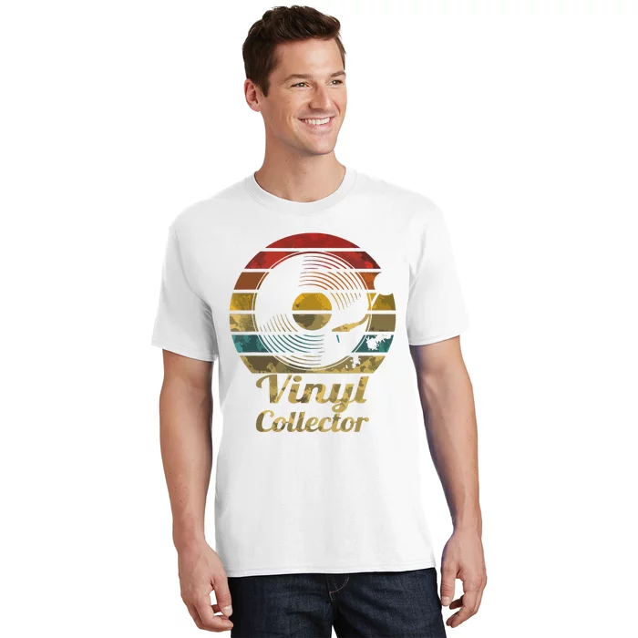 Retro Vinyl Collector Record Player T-Shirt