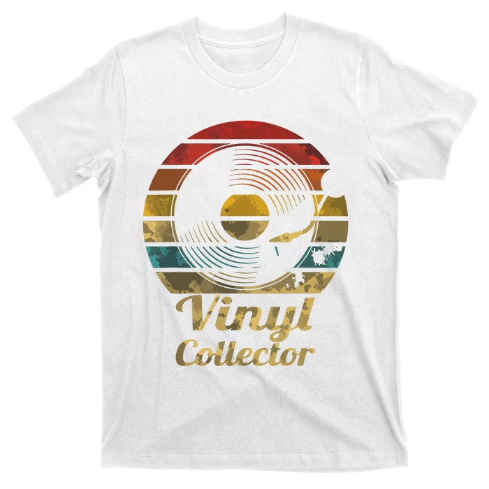 Retro Vinyl Collector Record Player T-Shirt