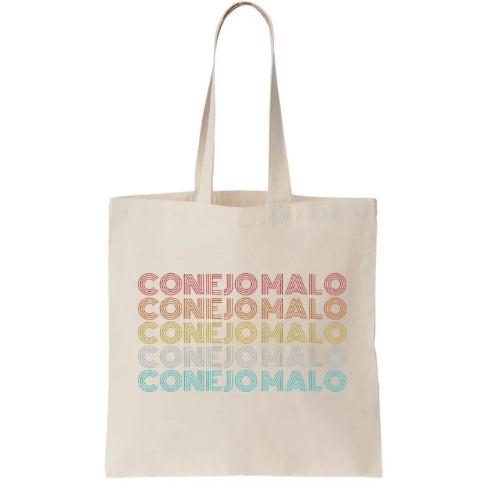 Retro Vintage Conejo Malo Tote Bag