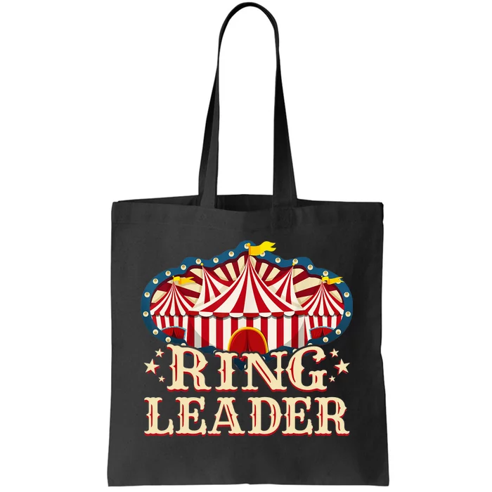 Ringleader - Vintage Circus Themed Birthday Party Tote Bag