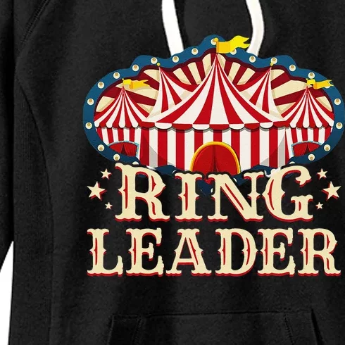 Ringleader Vintage Circus Themed Birthday Party Women's Fleece Hoodie