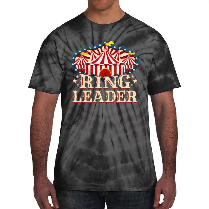 Ringleader Vintage Circus Themed Birthday Party Tie-Dye T-Shirt