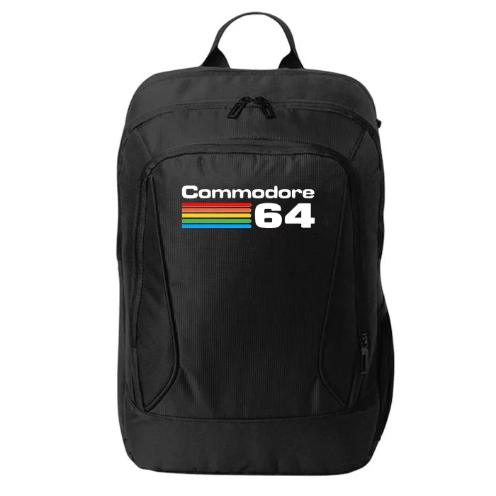 Retro Vintage Commodore Computer Logo City Backpack