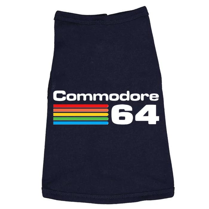 Retro Vintage Commodore Computer Logo Doggie Tank