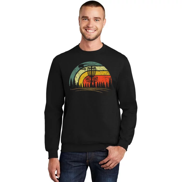 Retro Vintage Disc Golf Frolf Flying Disc Sport Sweatshirt