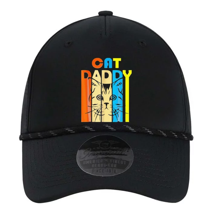 Retro Vintage Daddy CAT Fathers Day Gift Performance The Dyno Cap