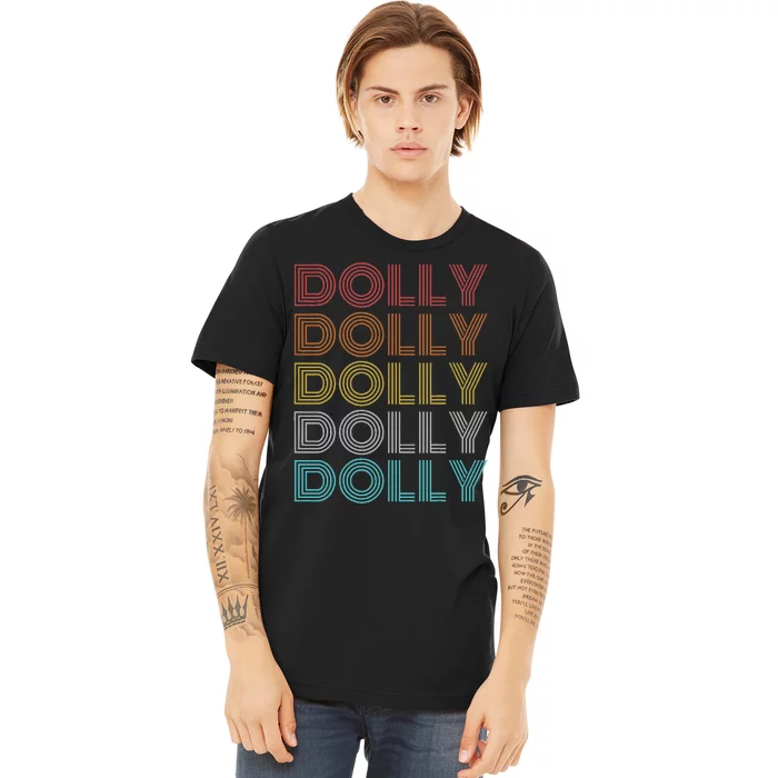 Retro Vintage Dolly Premium T-Shirt