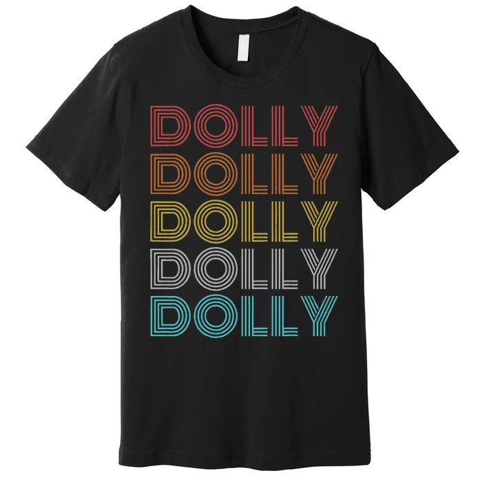 Retro Vintage Dolly Premium T-Shirt