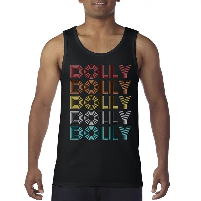 Retro Vintage Dolly Tank Top