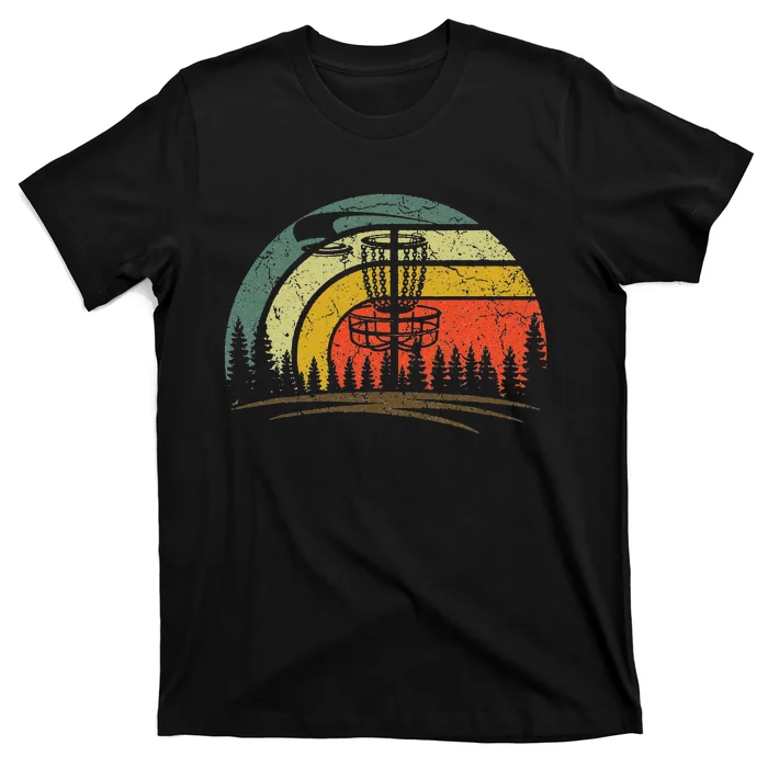 Retro Vintage Disc Golf Frolf Flying Disc Sport Lover T-Shirt