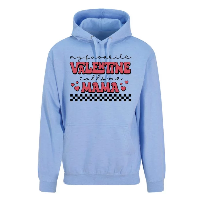 Retro Valentines Day For Mom Unisex Surf Hoodie