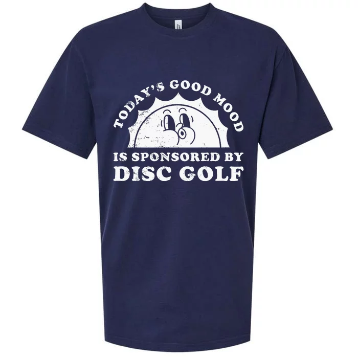 Retro Vintage Disc Golf Funny Tree Cute Frisbee Sueded Cloud Jersey T-Shirt