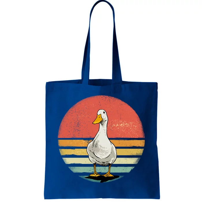 Retro Vintage Duck Gift Tote Bag