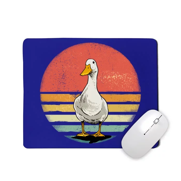 Retro Vintage Duck Gift Mousepad