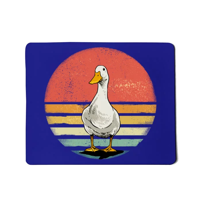 Retro Vintage Duck Gift Mousepad