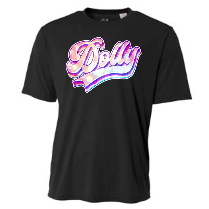 Retro Vintage Dolly Cooling Performance Crew T-Shirt